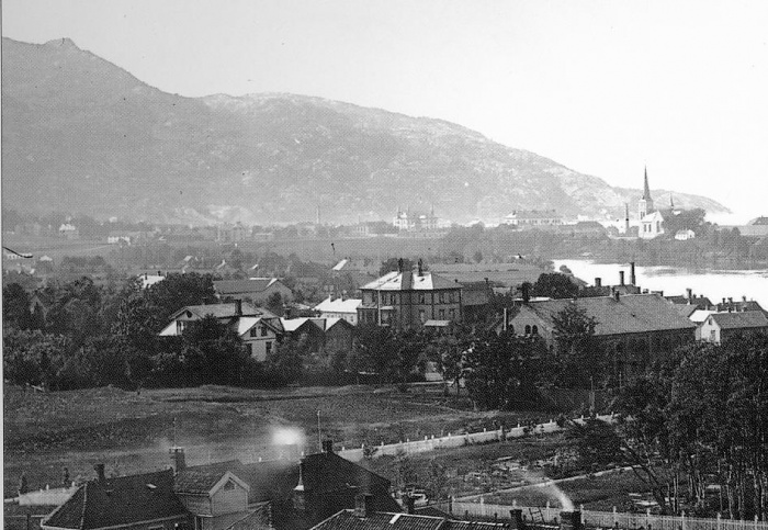 Nidarø fabrikk ca 1880