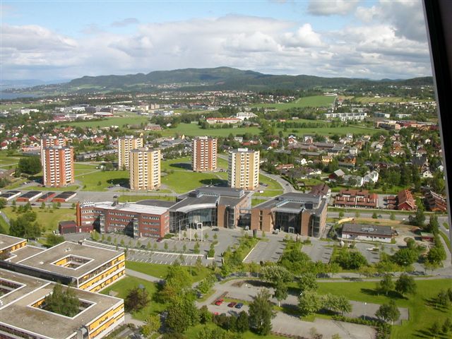 View from Tyholt Tower. Foto: Jan Habberstad