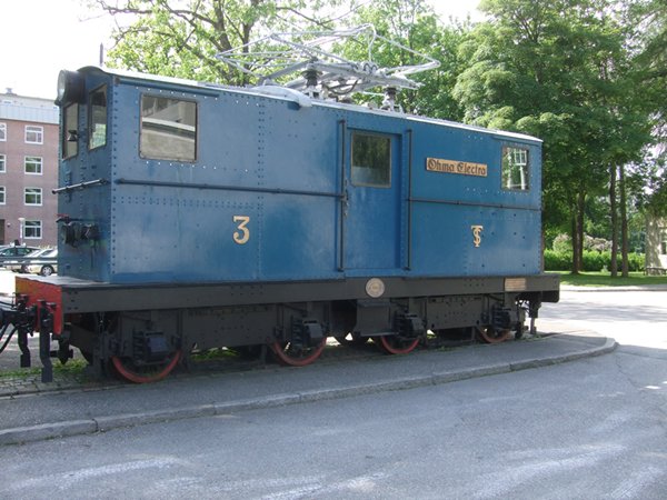 Lokomotivet Ohma electra. Foto: Jan Habberstad