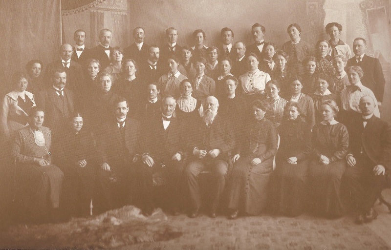 Bispehaugen skoles personale 1915