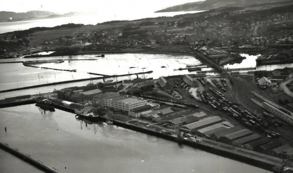 Trondheim havn 1936